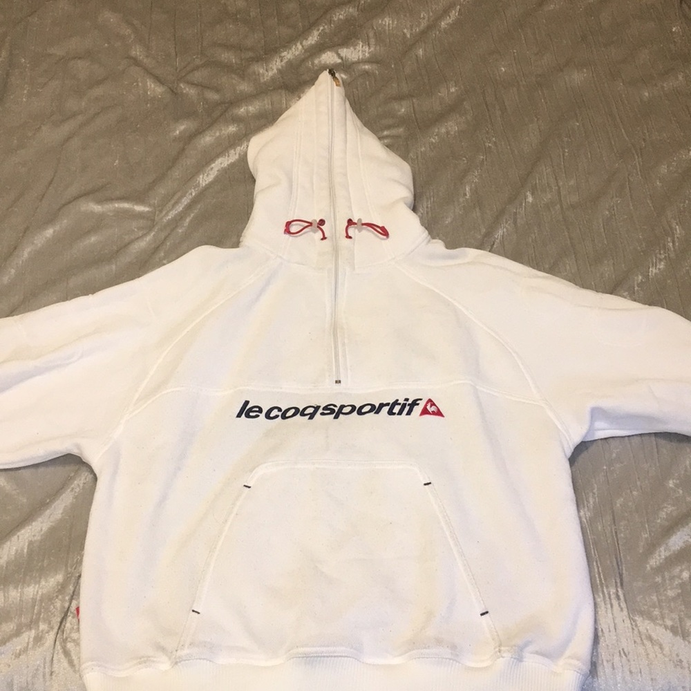 Le coq sportif full zip up hoodie